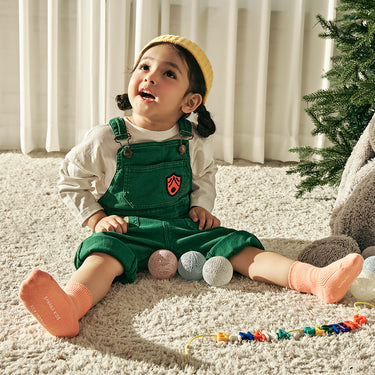 [Banana Kids] MIKI Ribbed Basic Daily Kids Socks
