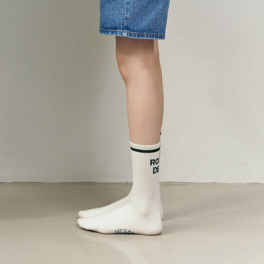 [Banana Sisters] ROOTS DEEP Save The Earth Crew Socks