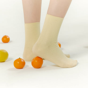 [Biarritz] MOMO Basic Daily Crew Socks