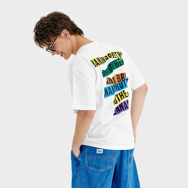 [Banana Brothers] BANANA Tape Design T-shirt White (UNISEX)