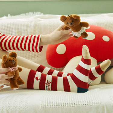 [Banana Sisters x OKAYTINA] CLUB Mushroom Stripe